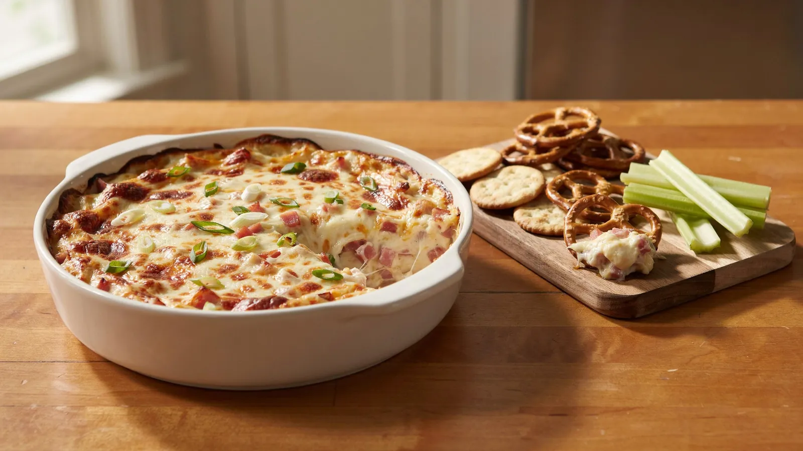 Cheesy Ham Dip