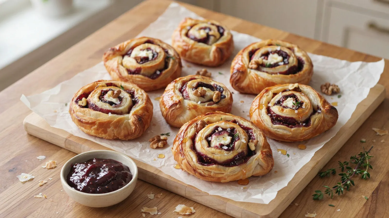 Fig and Goat Cheese Pinwheel