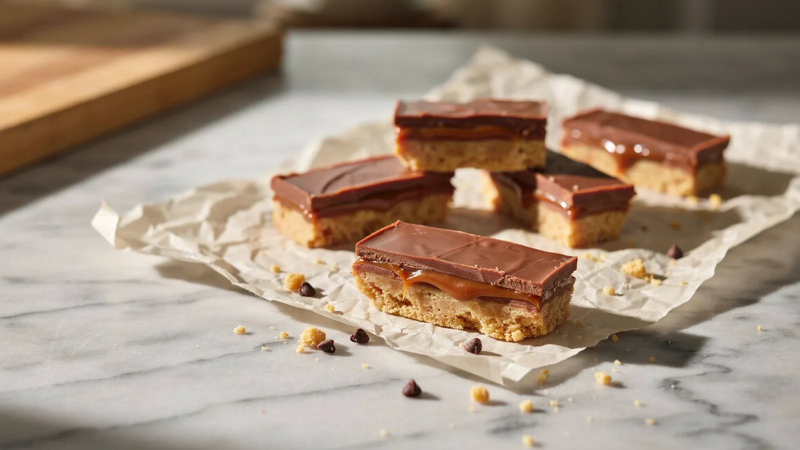 Homemade Twix Bars