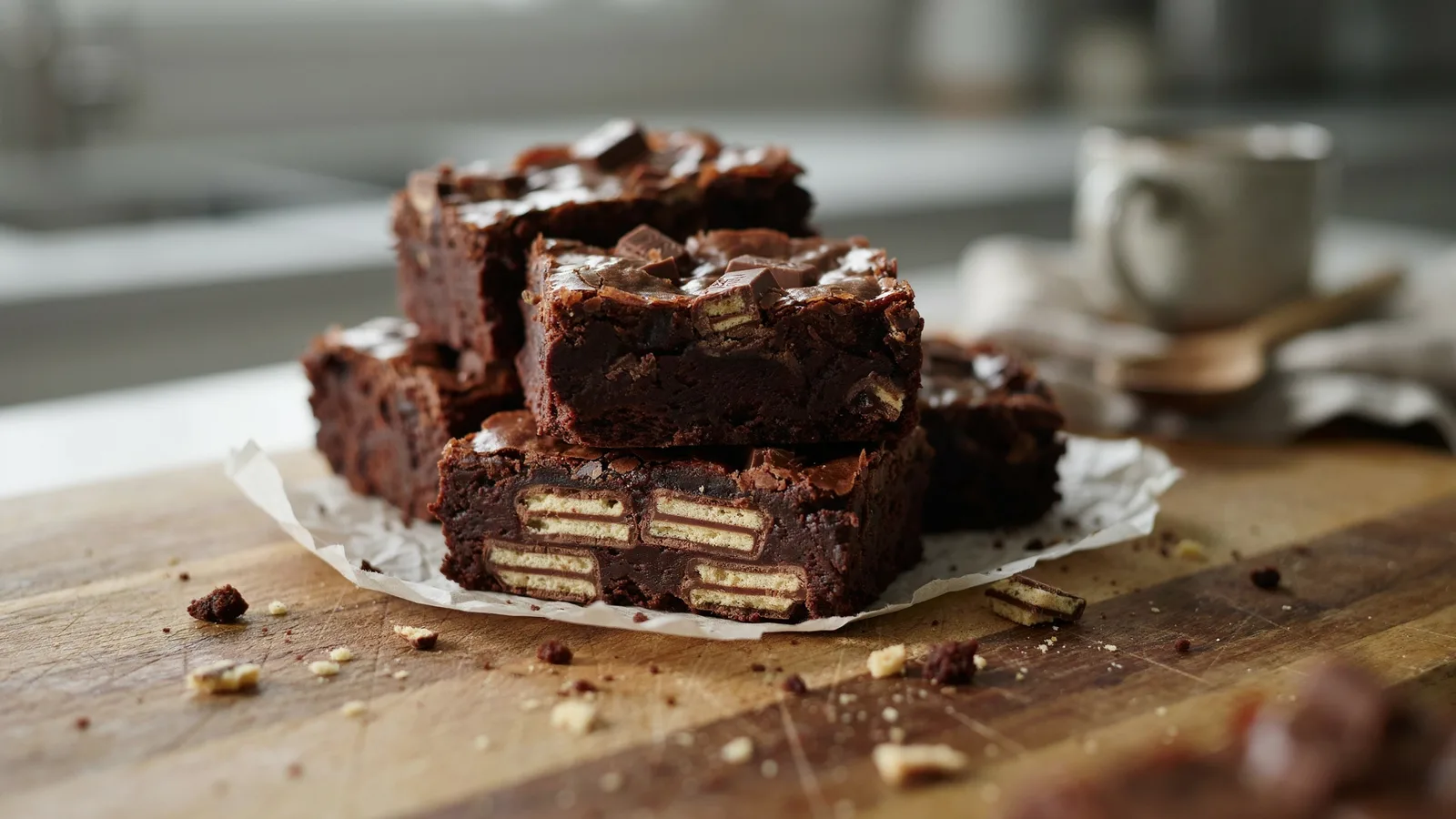 KitKat Brownies
