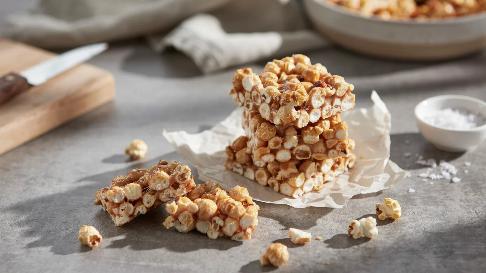 Popcorn Marshmallow Treats